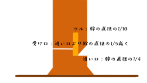 追い口受け口